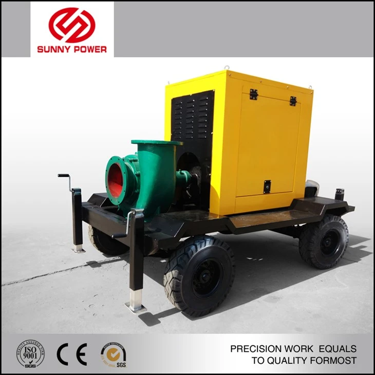movable trash water pump